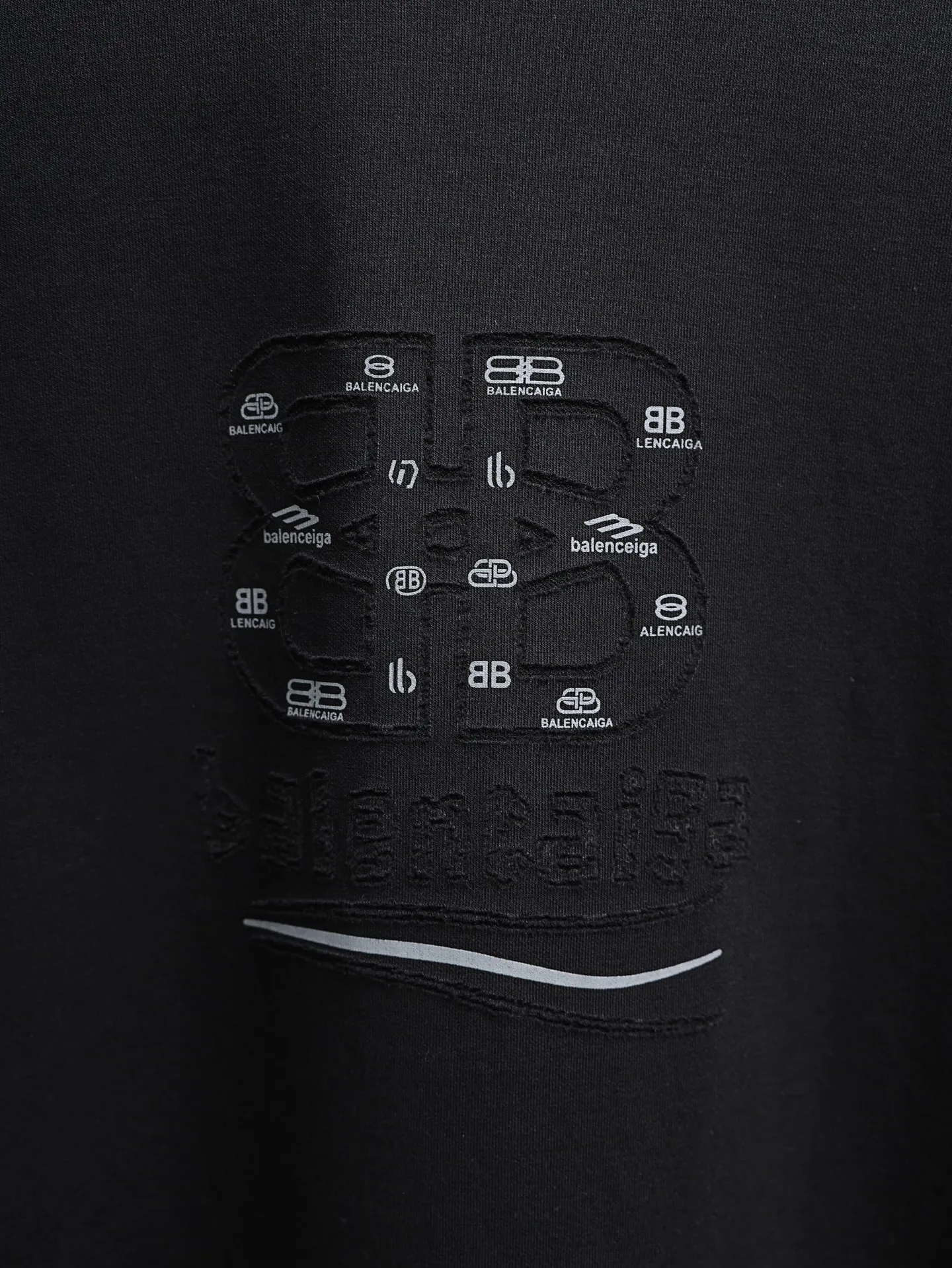P90💰 Balenciaga* 2026 New Arrival T : 300g ： 🪡 🪡 :S M L XL XXL :Black